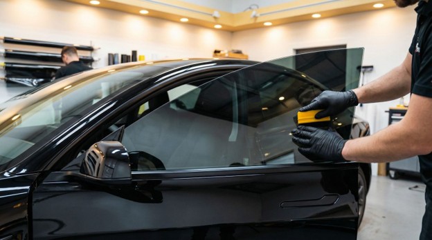 A Smoother Driving Experience Follows Automotive Window Tinting Installation Service